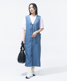 【別注】ニューバランス New Balance デニムスタイルジャンパードレス 限定コラボ