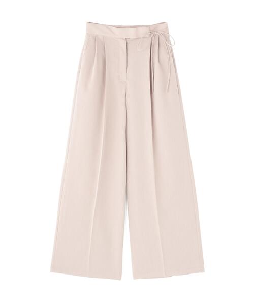 PROPORTION BODY DRESSING（プロポーションボディドレッシング）の「サイドリボンタックパンツ / 1216130306（その他パンツ・レディース・ベージュ/ブルー・MEDIUM/P/S）」の3枚目の写真