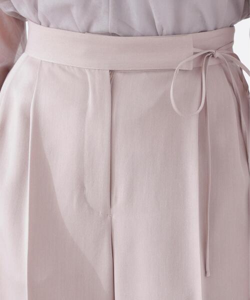 PROPORTION BODY DRESSING（プロポーションボディドレッシング）の「サイドリボンタックパンツ / 1216130306（その他パンツ・レディース・ベージュ/ブルー・MEDIUM/P/S）」の10枚目の写真