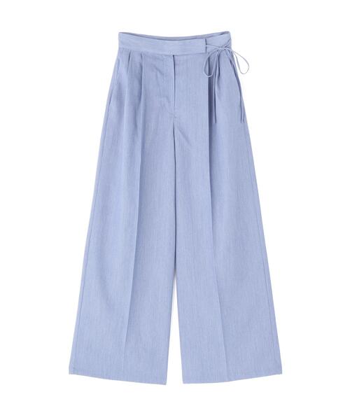 PROPORTION BODY DRESSING（プロポーションボディドレッシング）の「サイドリボンタックパンツ / 1216130306（その他パンツ・レディース・ベージュ/ブルー・MEDIUM/P/S）」の15枚目の写真