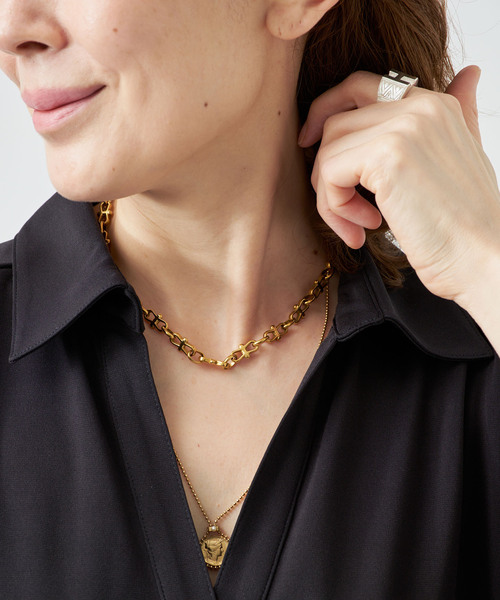 MERAKI(メラキ)の「MERAKI メラキ Power Chain ネックレス 3053562046(ネックレス・レディース・ゴールド・FREE)」の1枚目の写真