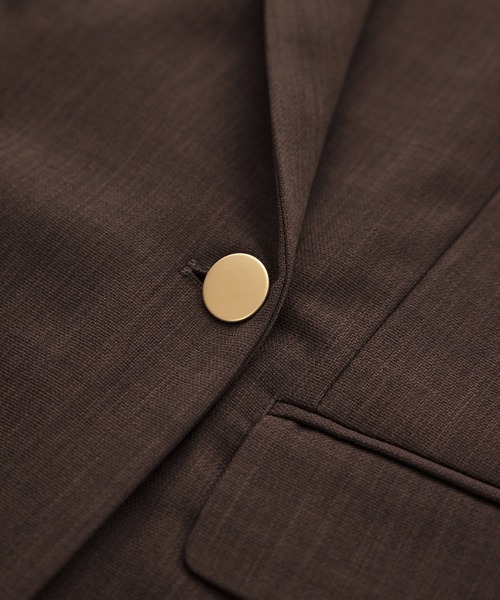 ROPE' PICNIC（ロペピクニック）の「カナパ スリーブレスジレ/セットアップ対応・UV・抗菌防臭・接触冷感（ベスト・レディース・ベージュ/ネイビー/ダークブラウン/グレー・FREE）」の16枚目の写真