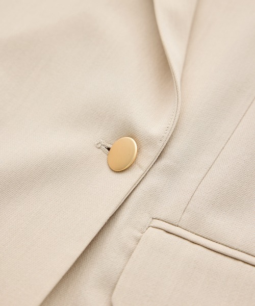 ROPE' PICNIC（ロペピクニック）の「カナパ スリーブレスジレ/セットアップ対応・UV・抗菌防臭・接触冷感（ベスト・レディース・ベージュ/ネイビー/ダークブラウン/グレー・FREE）」の17枚目の写真