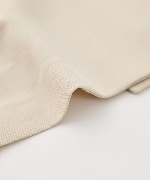 ROPE' PICNIC（ロペピクニック）の「カナパ スリーブレスジレ/セットアップ対応・UV・抗菌防臭・接触冷感（ベスト・レディース・ベージュ/ネイビー/ダークブラウン/グレー・FREE）」の18枚目の写真