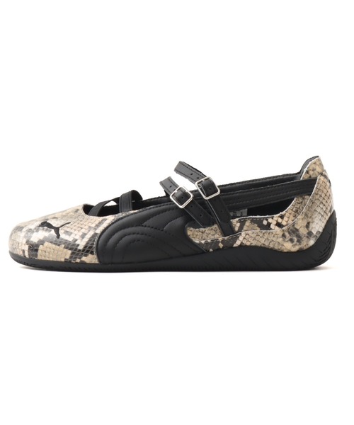 PUMA(プーマ)の「PUMA SPEEDCAT BALLET SNAKE WMNS / プーマ スピードキャット バレエ スネーク ウィメンズ(スニーカー・レディース・ブラック・23.5cm/23.0cm/25.0cm/24.5cm/24.0cm/22.5cm)」の4枚目の写真