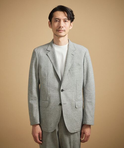 TAKEO KIKUCHI(タケオキクチ)の「【抗菌防臭】CALCULO(R)ジャージ ジャケット(テーラードジャケット・メンズ・ブラウン系その他/ネイビー/グレー・04/03/02/01)」の20枚目の写真
