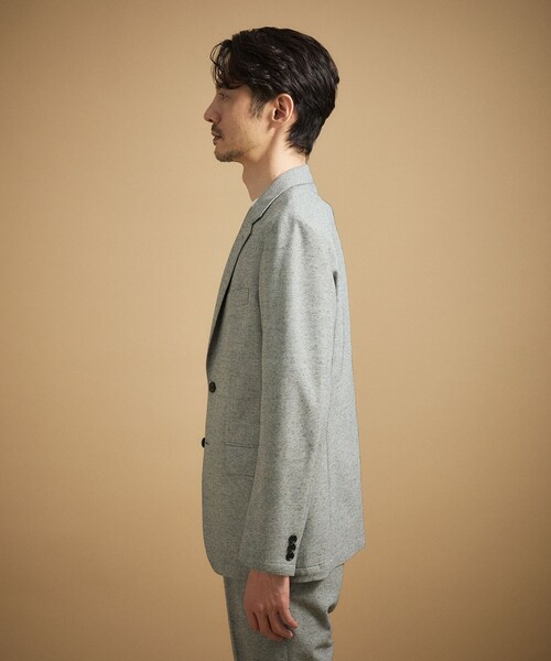 TAKEO KIKUCHI(タケオキクチ)の「【抗菌防臭】CALCULO(R)ジャージ ジャケット(テーラードジャケット・メンズ・ブラウン系その他/ネイビー/グレー・04/03/02/01)」の21枚目の写真