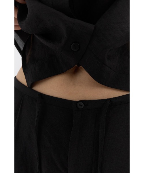 Studio Doe(スタジオドー)の「Studio Doe Textured Drawstring Trousers(その他パンツ・レディース・ブラック・MEDIUM/SMALL)」の12枚目の写真