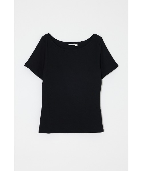 SUVIN GIZA BOAT NECK Tシャツ（Tシャツ/カットソー）｜MOUSSY