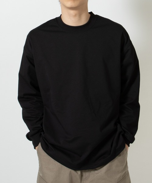 DAIWA PIER39（ダイワピア39）の「TECH DRAWSTRING L/S TEE BE-34026（Tシャツ/カットソー・メンズ・オリーブ/ブルー/ブラウン・X-LARGE/LARGE/MEDIUM/SMALL）」の7枚目の写真