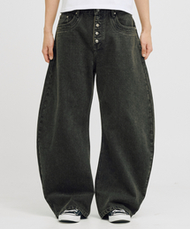 TAKEASY（テイクイージー）の「アンティークボタンフライデニムパンツ（ダスティグレー）（デニムパンツ）」