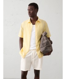 BANANA REPUBLIC FACTORY STORE スタンダードフィット リネンブレンド シャツ