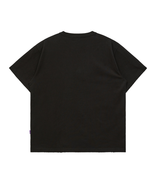 HOODHOOD(フッドフッド)の「スリーエイリアンデミジ半袖Tシャツブラック(Tシャツ/カットソー・レディース・その他・1/2)」の6枚目の写真