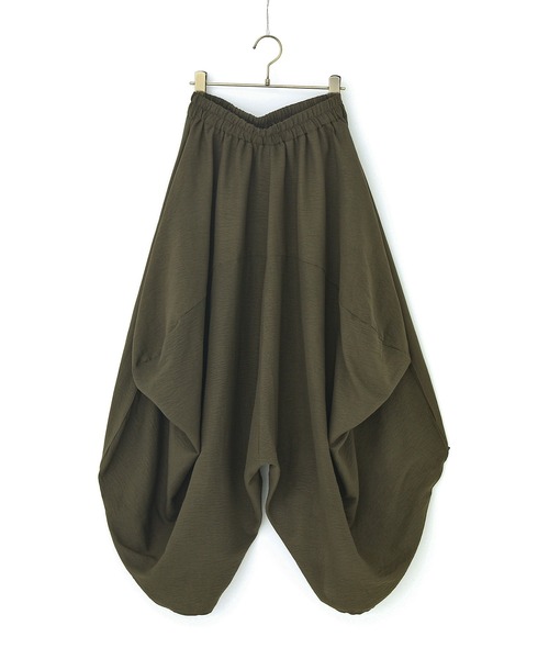 n'OrLABEL(ノアールレーベル)の「変形バルーンサルエルパンツ(その他パンツ・レディース・ブラック/チャコール/カーキ・FREE)」の6枚目の写真