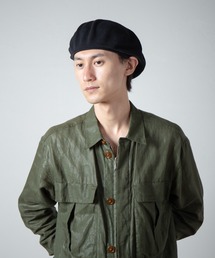 RACAL | Single Cotton Knit Spring Beret / 1枚仕立てコットンニットスプリングベレー(ハンチング/ベレー帽)