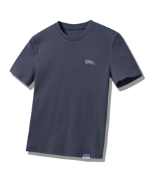 ウィメンズ スモールロゴセミクロップリブ半袖Tシャツ (JQ5TSF501DG)