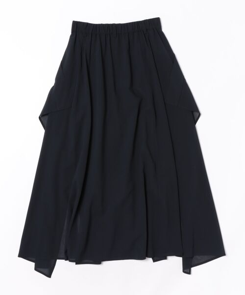 DRESSLAVE(ドレスレイブ)の「sheer irregular hem skirt(シアーイレギュラーヘムスカート)(スカート・レディース・ネイビー・38)」の17枚目の写真