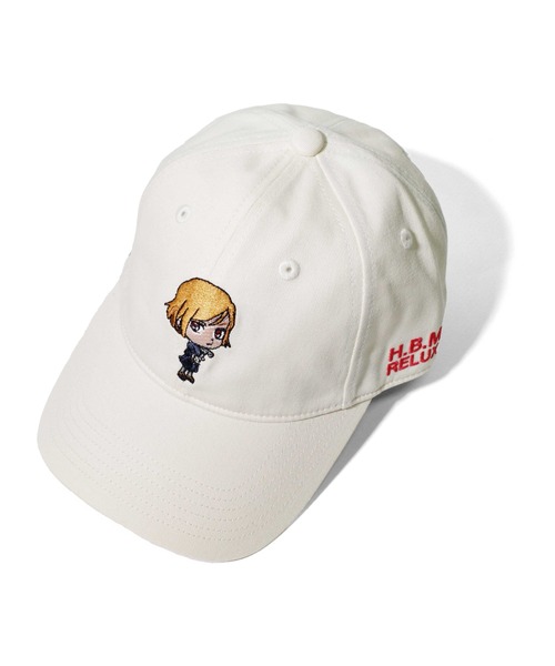 Lafayette(ラファイエット)の「H.B.M RELUX 呪術廻戦 ミニ釘崎野薔薇 キャップ【くぎさき のばら AI-LCP16】(キャップ・メンズ・アイボリー・ONE SIZE)」の1枚目の写真
