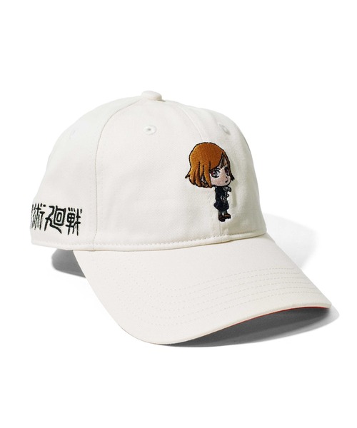 Lafayette(ラファイエット)の「H.B.M RELUX 呪術廻戦 ミニ釘崎野薔薇 キャップ【くぎさき のばら AI-LCP16】(キャップ・メンズ・アイボリー・ONE SIZE)」の2枚目の写真