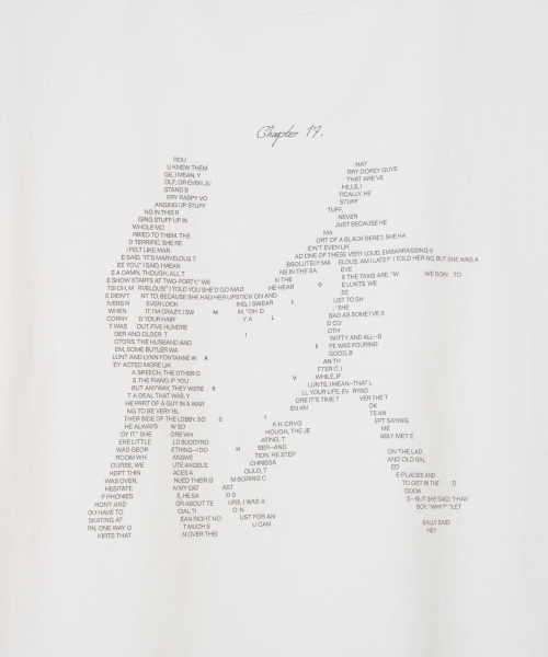 Millo Archive（ミロ アーカイブ）の「チャプター17 Tシャツ [ホワイト]（Tシャツ/カットソー・メンズ・その他・LARGE/X-LARGE/MEDIUM）」の3枚目の写真