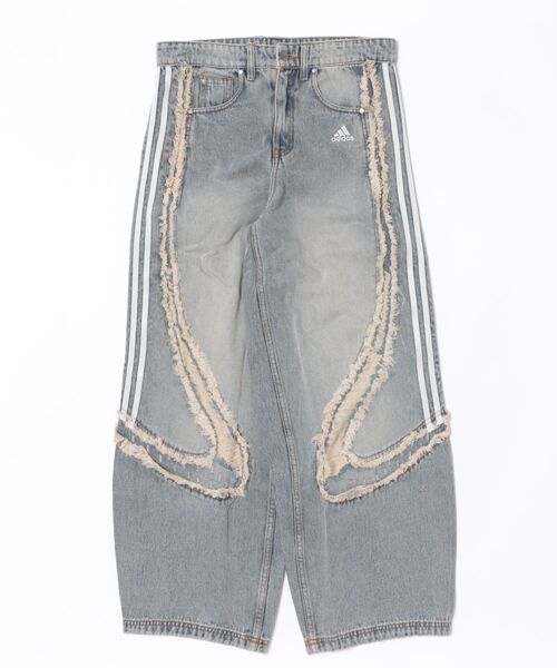adidas(アディダス)の「adidas Originals/アディダス オリジナルス/TG WIDE D PT BL(デニムパンツ・レディース・ブラック/その他4・28/32/30)」の3枚目の写真