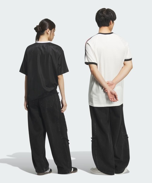 adidas(アディダス)の「adidas Originals/アディダス オリジナルス/TG WIDE D PT BL(デニムパンツ・レディース・ブラック/その他4・28/32/30)」の8枚目の写真