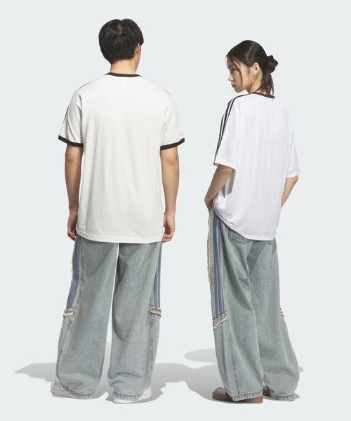 adidas(アディダス)の「adidas Originals/アディダス オリジナルス/TG WIDE D PT BL(デニムパンツ・レディース・ブラック/その他4・28/32/30)」の6枚目の写真