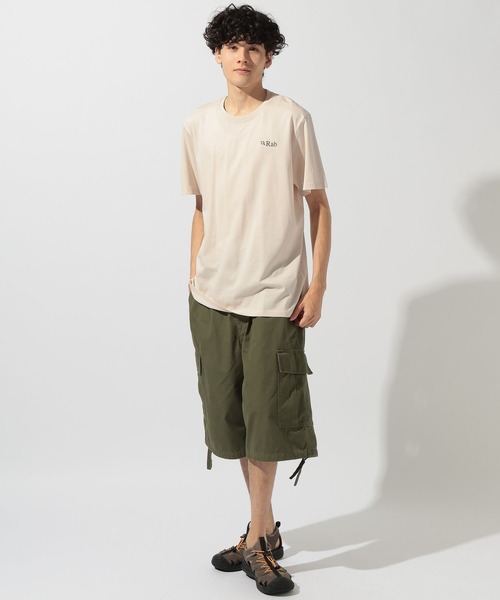 Rab(ラブ)の「【Rab(ラブ)】スタンス・ストラタTシャツ(Tシャツ/カットソー・メンズ・アイボリー・LARGE)」の2枚目の写真