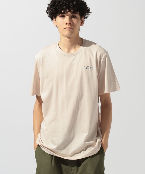 Rab(ラブ)の「【Rab(ラブ)】スタンス・ストラタTシャツ(Tシャツ/カットソー・メンズ・アイボリー・LARGE)」の4枚目の写真