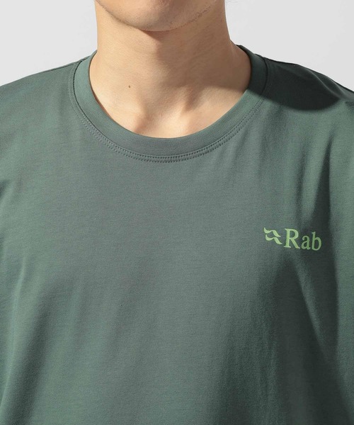 Rab(ラブ)の「【Rab(ラブ)】スタンス・ストラタTシャツ(Tシャツ/カットソー・メンズ・アイボリー・LARGE)」の11枚目の写真