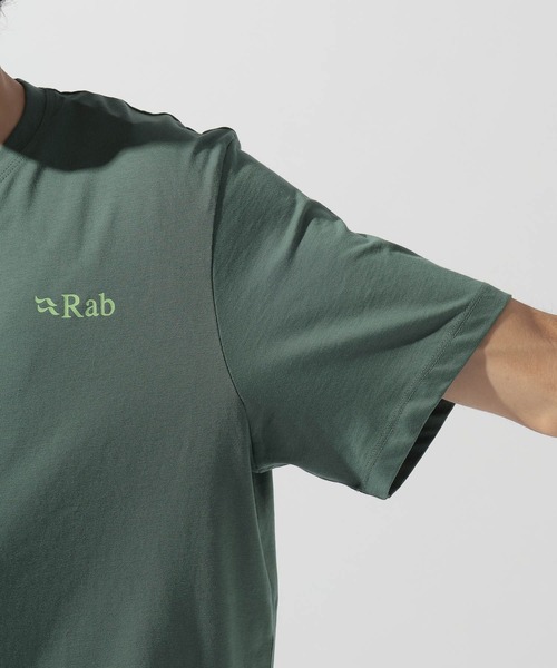 Rab(ラブ)の「【Rab(ラブ)】スタンス・ストラタTシャツ(Tシャツ/カットソー・メンズ・アイボリー・LARGE)」の13枚目の写真