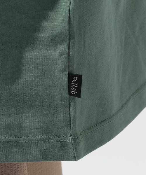 Rab(ラブ)の「【Rab(ラブ)】スタンス・ストラタTシャツ(Tシャツ/カットソー・メンズ・アイボリー・LARGE)」の15枚目の写真