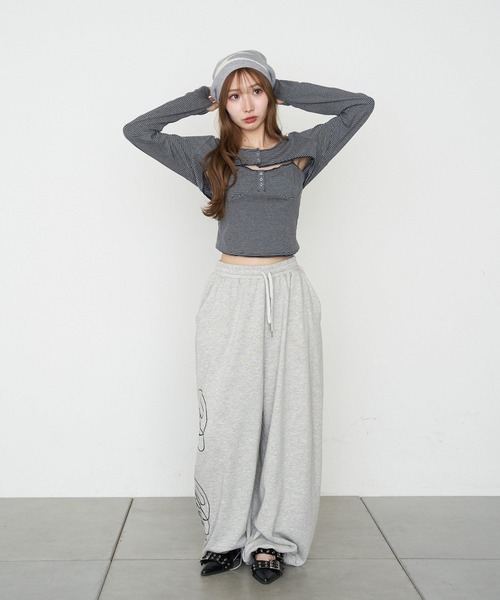 RAY CASSIN（レイカズン）の「ロゴビーニー（ニットキャップ/ビーニー・レディース・グレー/ブラック・FREE）」の17枚目の写真