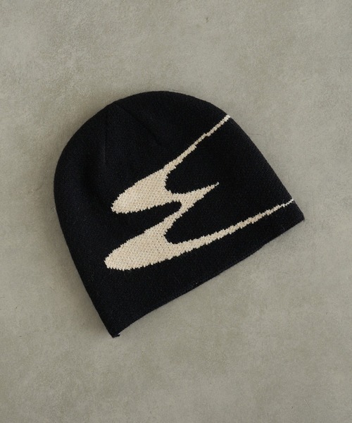 RAY CASSIN（レイカズン）の「ロゴビーニー（ニットキャップ/ビーニー・レディース・グレー/ブラック・FREE）」の18枚目の写真