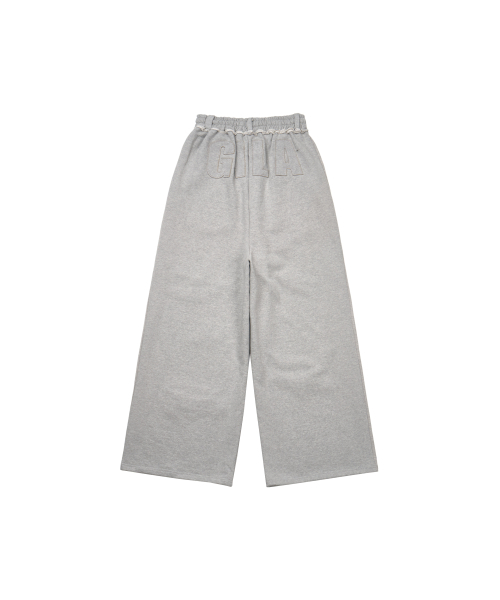 GILAARCHIVE（ギラアーカイブ）の「STITCHED BOLD LOGO SWEAT PANTS_GREY（スウェットパンツ・レディース・その他・MEDIUM/SMALL）」の5枚目の写真
