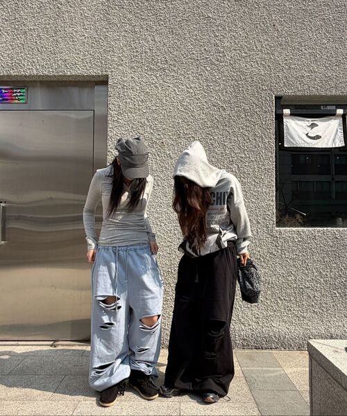 GILAARCHIVE（ギラアーカイブ）の「STITCHED BOLD LOGO SWEAT PANTS_GREY（スウェットパンツ・レディース・その他・MEDIUM/SMALL）」の10枚目の写真
