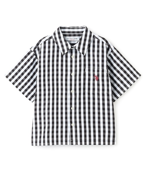 b・ROOM(ビールーム)の「【U.S. POLO ASSN.】半袖リラックスシャツ(シャツ/ブラウス・キッズ・ブルー/ネイビー/ブラック/ブルーグリーン/ベージュ系その他/グリーン・140cm/130cm/110cm/120cm/150cm/100cm)」の11枚目の写真