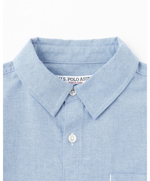 b・ROOM(ビールーム)の「【U.S. POLO ASSN.】半袖リラックスシャツ(シャツ/ブラウス・キッズ・ブルー/ネイビー/ブラック/ブルーグリーン/ベージュ系その他/グリーン・140cm/130cm/110cm/120cm/150cm/100cm)」の14枚目の写真