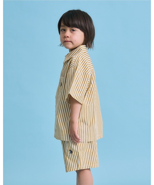 b・ROOM(ビールーム)の「【U.S. POLO ASSN.】半袖リラックスシャツ(シャツ/ブラウス・キッズ・ブルー/ネイビー/ブラック/ブルーグリーン/ベージュ系その他/グリーン・140cm/130cm/110cm/120cm/150cm/100cm)」の22枚目の写真