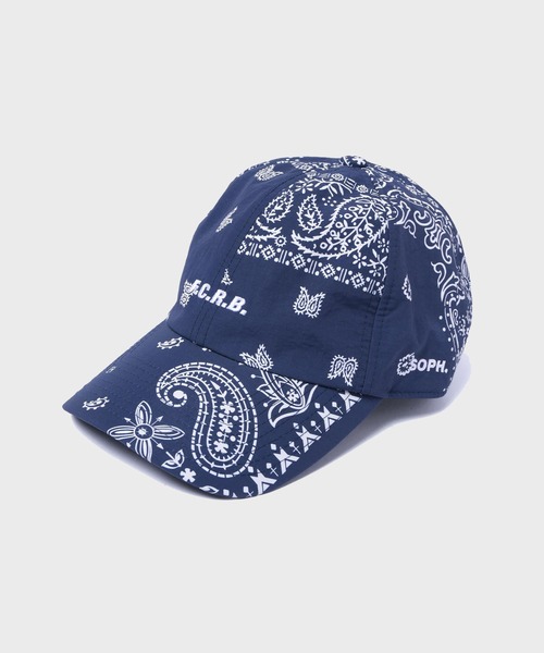 F.C.Real Bristol（エフシーレアルブリストル）の「【F.C.Real Bristol/エフシーレアルブリストル】BANDANA NYLON CAP（キャップ・メンズ・ブラック/ネイビー・FREE）」の2枚目の写真