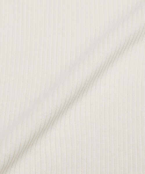 MACKINTOSH LONDON(マッキントッシュ ロンドン)の「【WEB・一部店舗限定】ハイツイストリブコットンプルオーバー(Tシャツ/カットソー・レディース・イエロー/ネイビー/オフホワイト・38/40)」の12枚目の写真