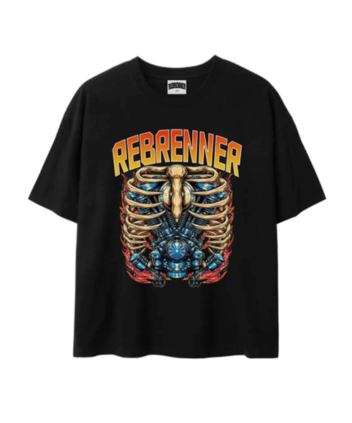 REBRENNER(リブレンナー)の「DTFモータースクールコットンクロップ半袖Tシャツホワイト(Tシャツ/カットソー・メンズ・ホワイト・MEDIUM/LARGE/X-LARGE)」の9枚目の写真