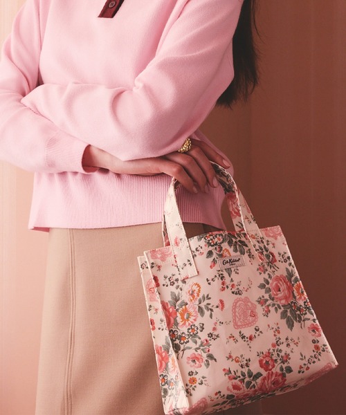 Cath Kidston(キャスキッドソン)の「スモール ブックバッグ Hackney Rose(ハンドバッグ・レディース・ピンク・FREE)」の11枚目の写真