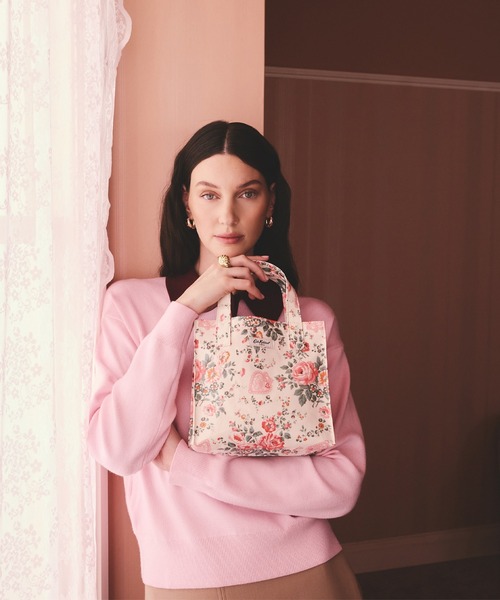 Cath Kidston(キャスキッドソン)の「スモール ブックバッグ Hackney Rose(ハンドバッグ・レディース・ピンク・FREE)」の10枚目の写真