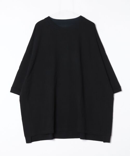 my beautiful landlet（マイビューティフルランドレット）の「【my beautiful landlet】 USA COTTON BIG T-SHIRT（Tシャツ/カットソー・メンズ・ブラック/オフホワイト/グレー/チャコールグレー・FREE）」の2枚目の写真