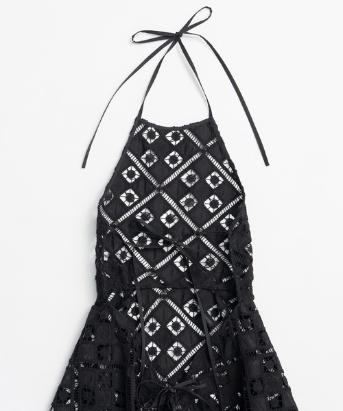 PRANK PROJECT(プランクプロジェクト)の「【2026Summer Pre-Order】エンブロイダリーエプロンドレス / Embroidered Apron Dress(ワンピース・レディース・ホワイト/ブラック・FREE)」の18枚目の写真