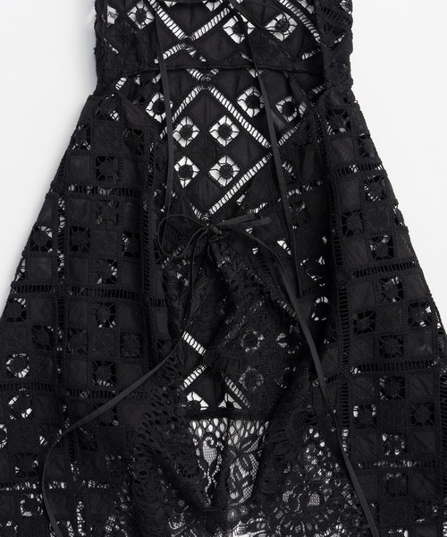PRANK PROJECT(プランクプロジェクト)の「【2026Summer Pre-Order】エンブロイダリーエプロンドレス / Embroidered Apron Dress(ワンピース・レディース・ホワイト/ブラック・FREE)」の19枚目の写真
