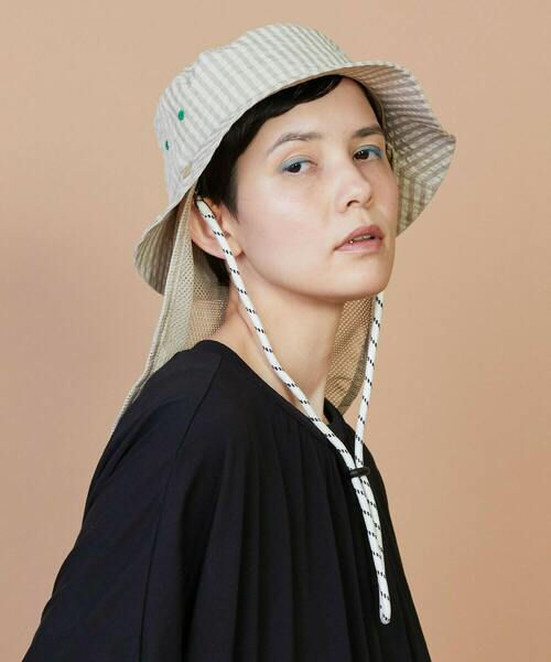 FRAPBOIS（フラボア）の「カバーハット（ハット・レディース・ブラック/ベージュ・FREE）」の11枚目の写真