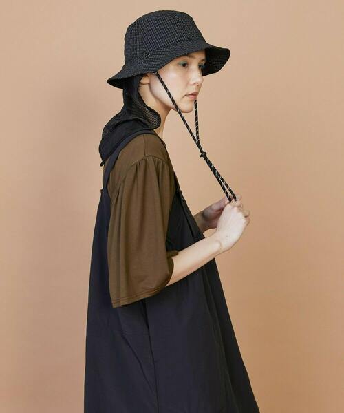 FRAPBOIS（フラボア）の「カバーハット（ハット・レディース・ブラック/ベージュ・FREE）」の22枚目の写真