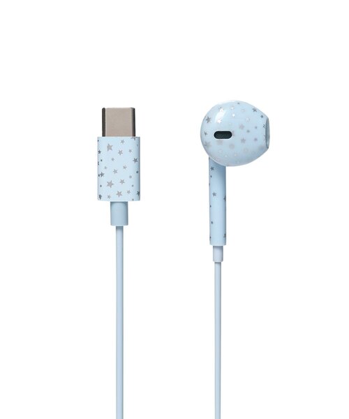 ALMOST BLUE  EARPHONES MILKYWAY イヤホン ALMOST BLUE SNOW EARPHONES MILKYWAY イヤホン（ヘッドフォン